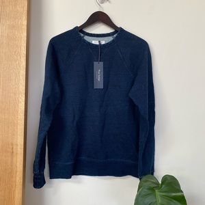 Everlane true indigo sweatshirt